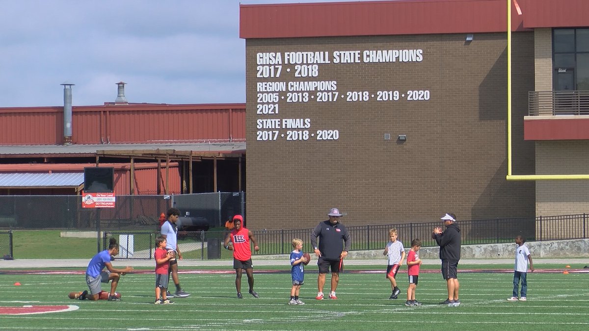 Lee County football hosts 17th youth camp