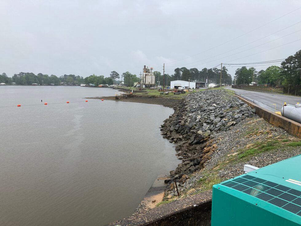 Photo from the Lake Blackshear powerhouse