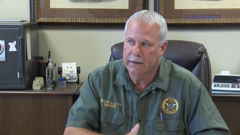 Seminole County Sheriff Heath Elliott said he has never witnessed something like this in...