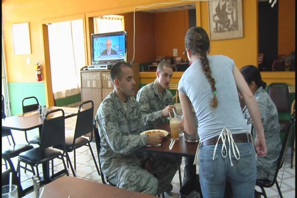 Sit anywhere at the restaurant Tuesday....