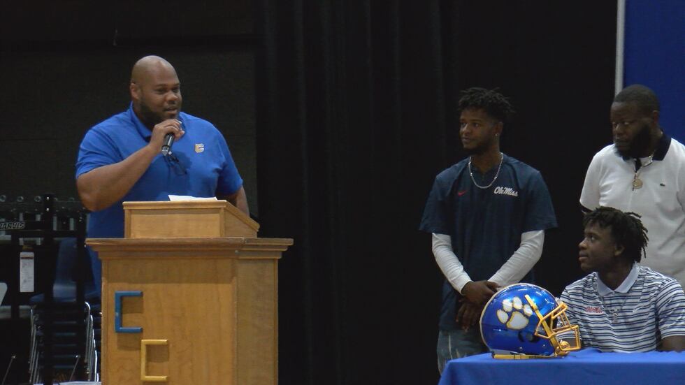Crisp County head football coach, Lawrence Smith said he knew he could help Ahmad out, and he...