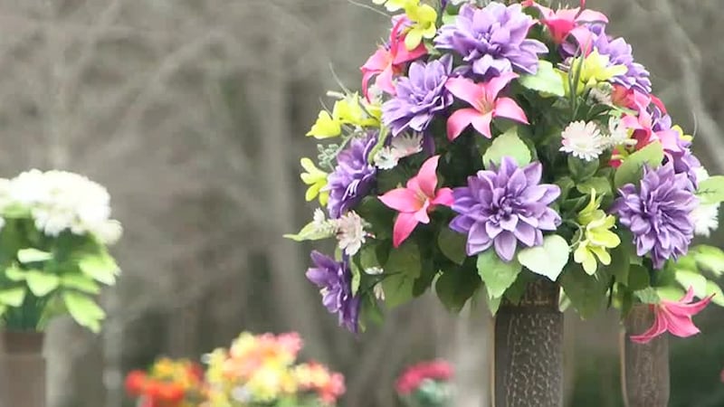 Auburn man arrested for leaving flowers at wife’s grave