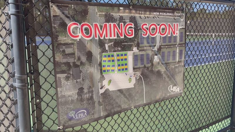 VLPRA will be adding pickleball to the Harris B. Anderson Tennis Center.