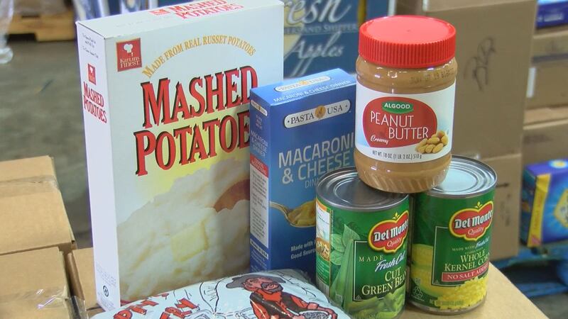 Some of the food Second Harvest has to offer (Source: WALB)
