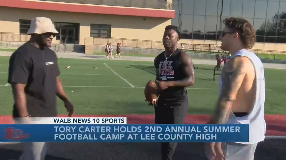 Tory Carter 2nd annual youth summer camp