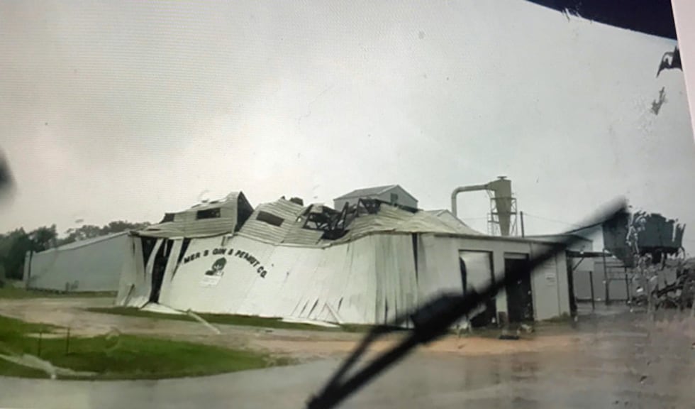 Highway 133 Moultrie Gin damage