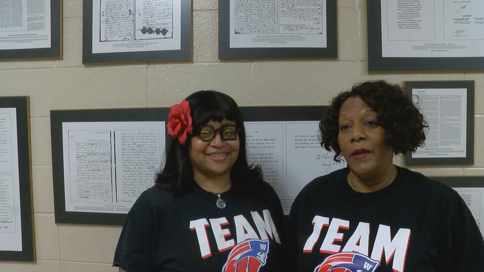 Co-coach Chiquita Greene (left) & Pamela Heard (right) is the head coach of the Westover...