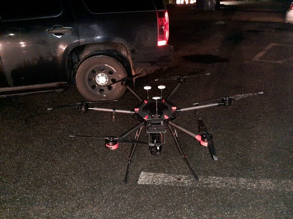 Drone found after attempt to deliver contraband into Calhoun State Prison.