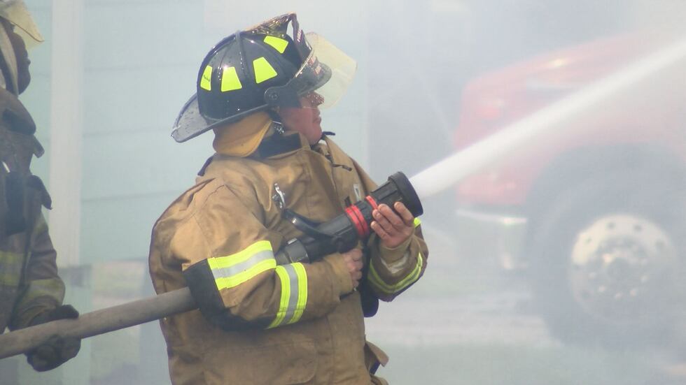Dawson firefighters contained a home fire in a trial run preparing them for the real event.