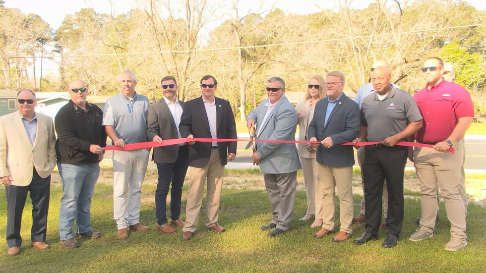 Today Lowndes County cut the ribbon on two projects in one. They believe this will help...