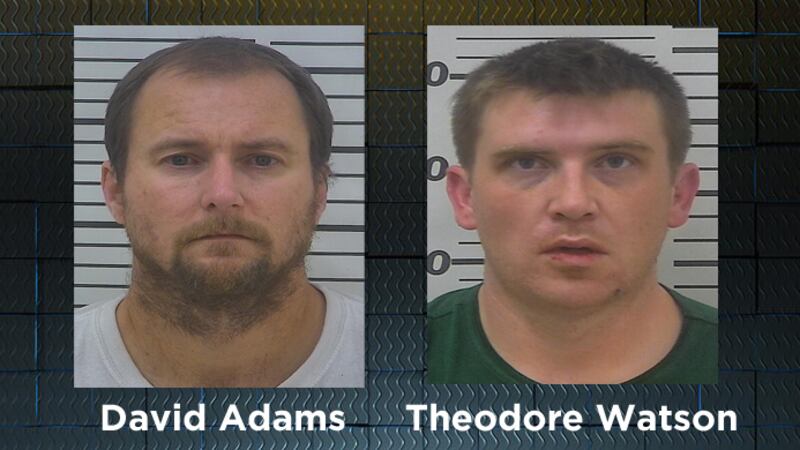 David Adams, left, and Theodore Watson, right. (Source: Coffee County Sheriff's Office.)