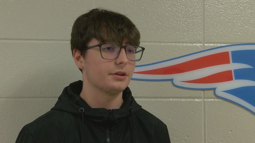 William Bennett is an 11th grader on the academic decathlon team.