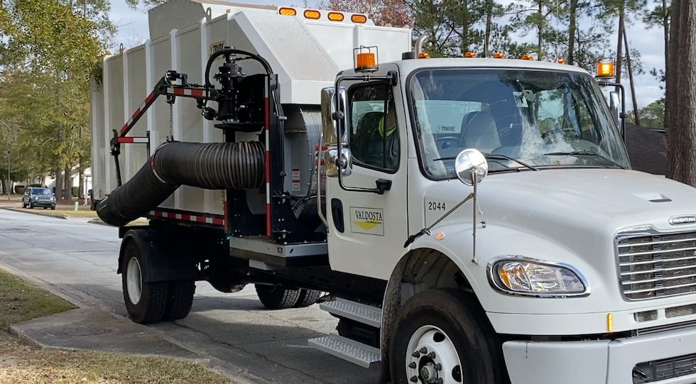 Valdosta's public works department has a new vacuum truck.