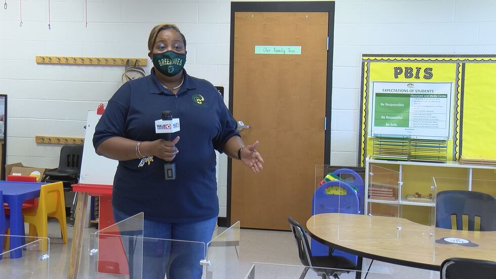 Mrs. Mitchell, Cooper-Carver elementary teacher