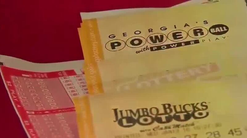 Georgia Powerball ticket.