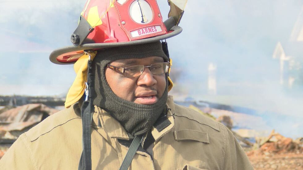 Lt. Undrekia Barnes with Dawson Fire Department
