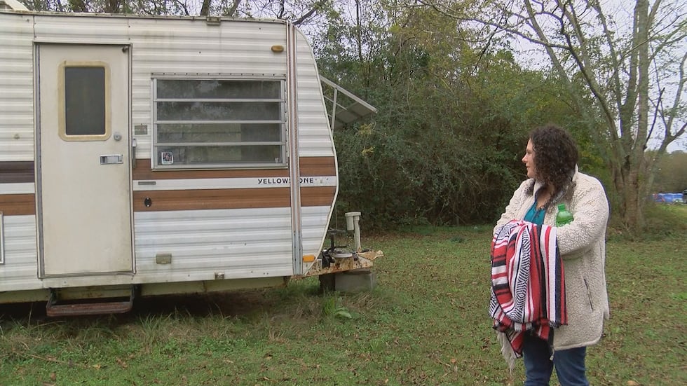 A camper is one of the last things Marlena Hurst's family has left of her.