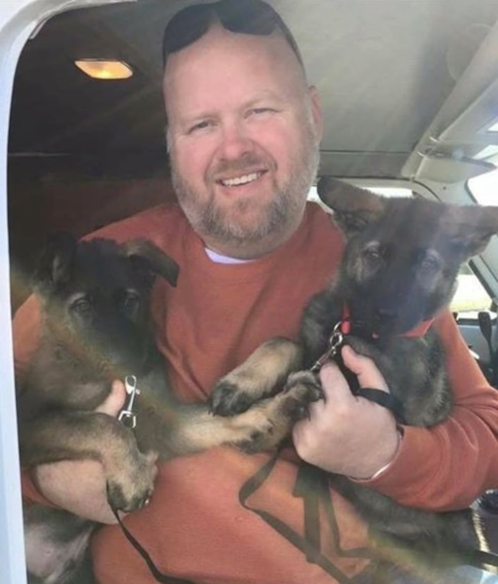 Dee Brown said she took this photo of Cecil Allen Brown when he picked up dogs that she...