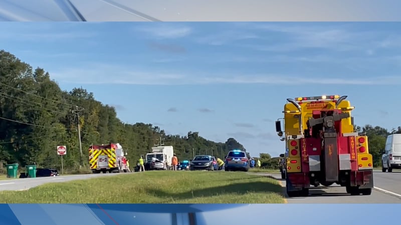 The crash happened at around 9 a.m. on Thursday.