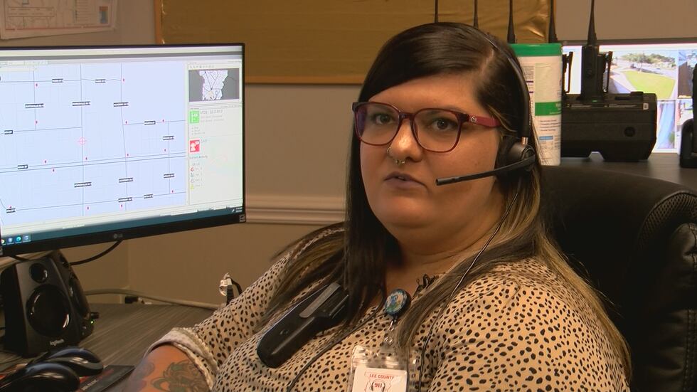 Amber White is the 911 Center Communications Officer.
