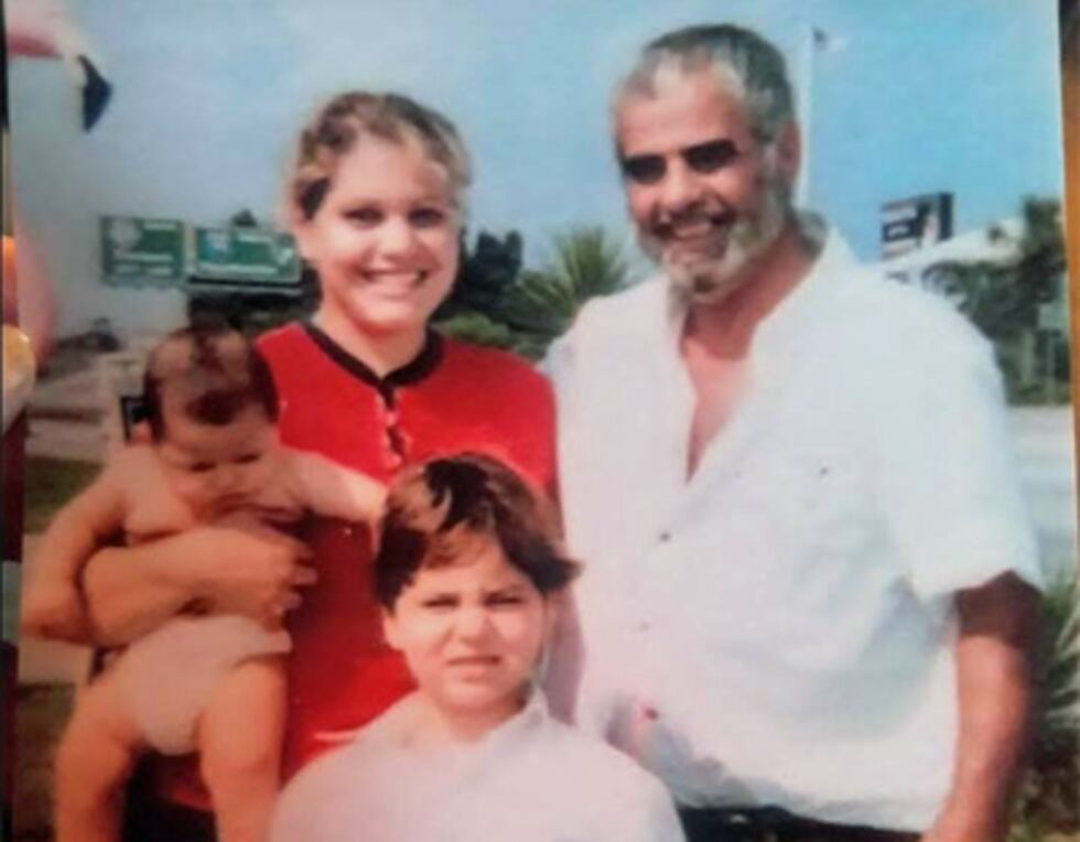 Nicholas Vardikos and his family