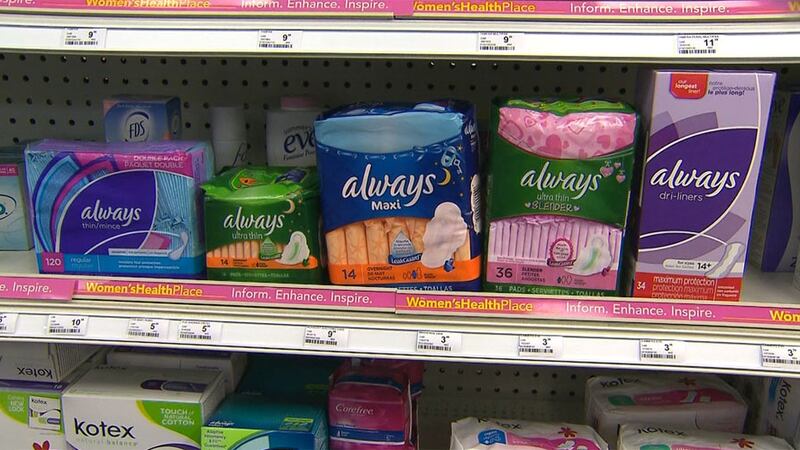Menstrual products are now offered free in Scottish public facilities to those who need them.