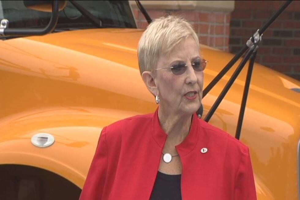 Georgia's First Lady came to Dougherty County Monday to discuss the importance of the "Stop...