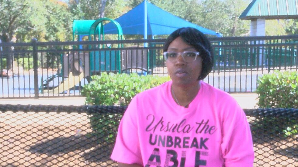 Ursula Johnson is a 13-year breast cancer survivor.
